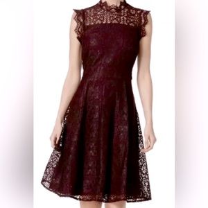 Calvin Klein sleeveless lace dress